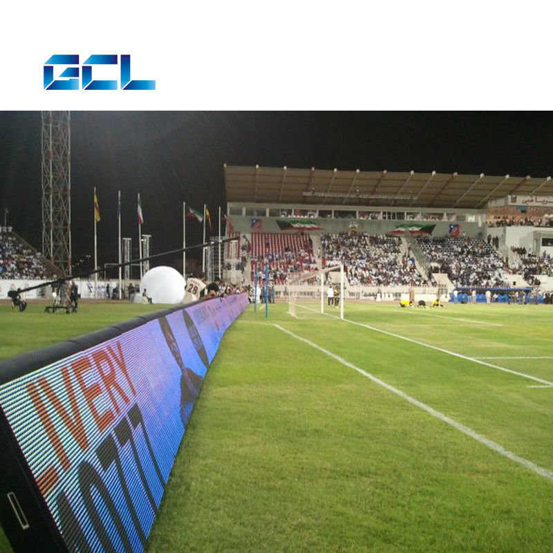 Armário de aço P10 Perímetro do estádio Display LED E Esporte Display Screen Para grande estádio de futebol