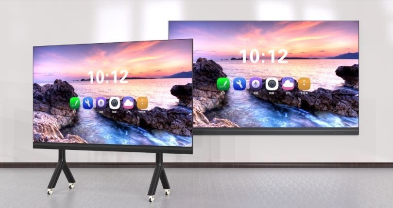 Sala de conferências Large Led Display Screen Full Front Service Matte Black Screen COB P0.9mm P1.2mm Definição