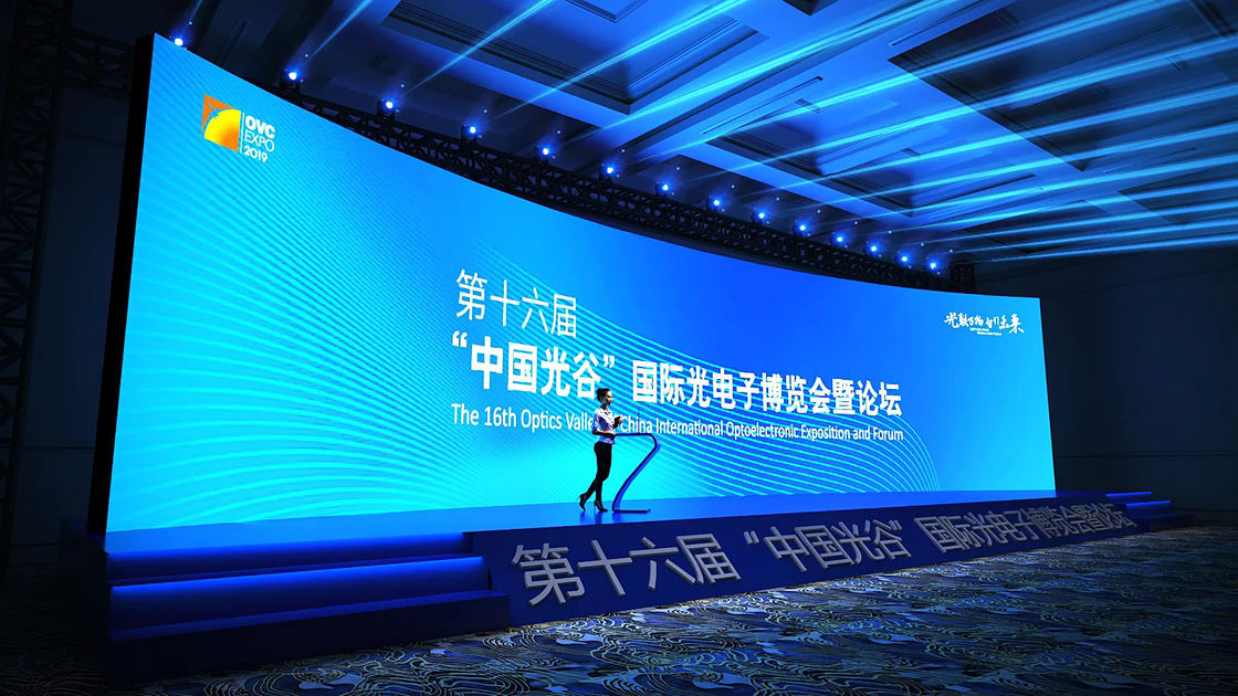 Gmars-P Aluguel Flexível LED Display Espetáculo de palco IP65 resistente à água LED painel de tela com estrutura de truss stand