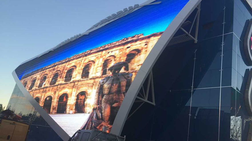 Tabela de visualização LED transparente de alta precisãoP10.4mmP15.6 25mm para publicidade