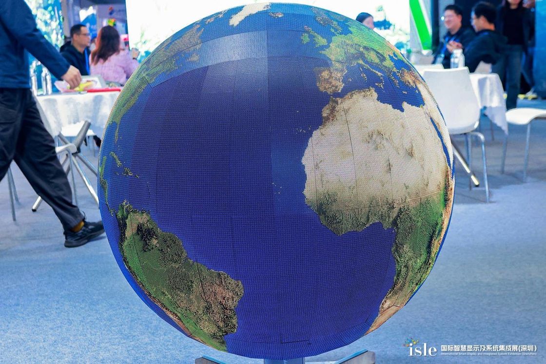 P2.0mm LED Spherical Screen Series 360 Graus Full View Dimensões do display podem ser personalizadas