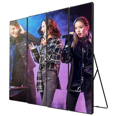 Alta taxa de atualização 3840Hz LED Poster Display Full Color Outdoor Waterproof LED Poster
