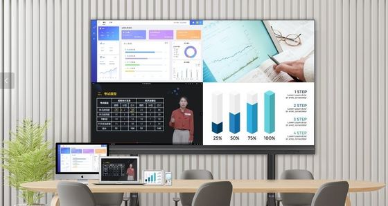 Bom preço HD 108 polegadas e 135 polegadas Indoor HD LED vídeo conferência de parede All-in-One máquinas on-line