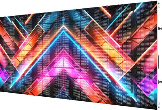 IP65 Outdoor Rental LED Display Panels Opção de passo de pixel: P3.9 ¢ 7.8mm 6500 Nits 45 ° Gabinete pode ser montado em ângulos retos