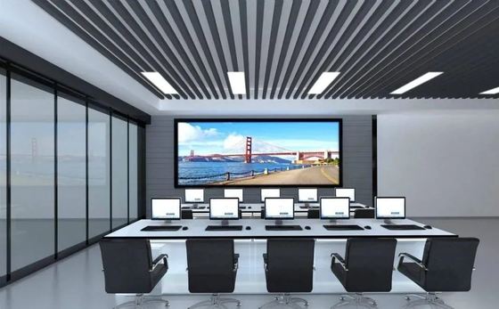 Bom preço Display LED Fixo Interno com Estrutura Integrada e Leve, com Manutenção Frontal Completa para Igrejas e Lojas de Varejo on-line